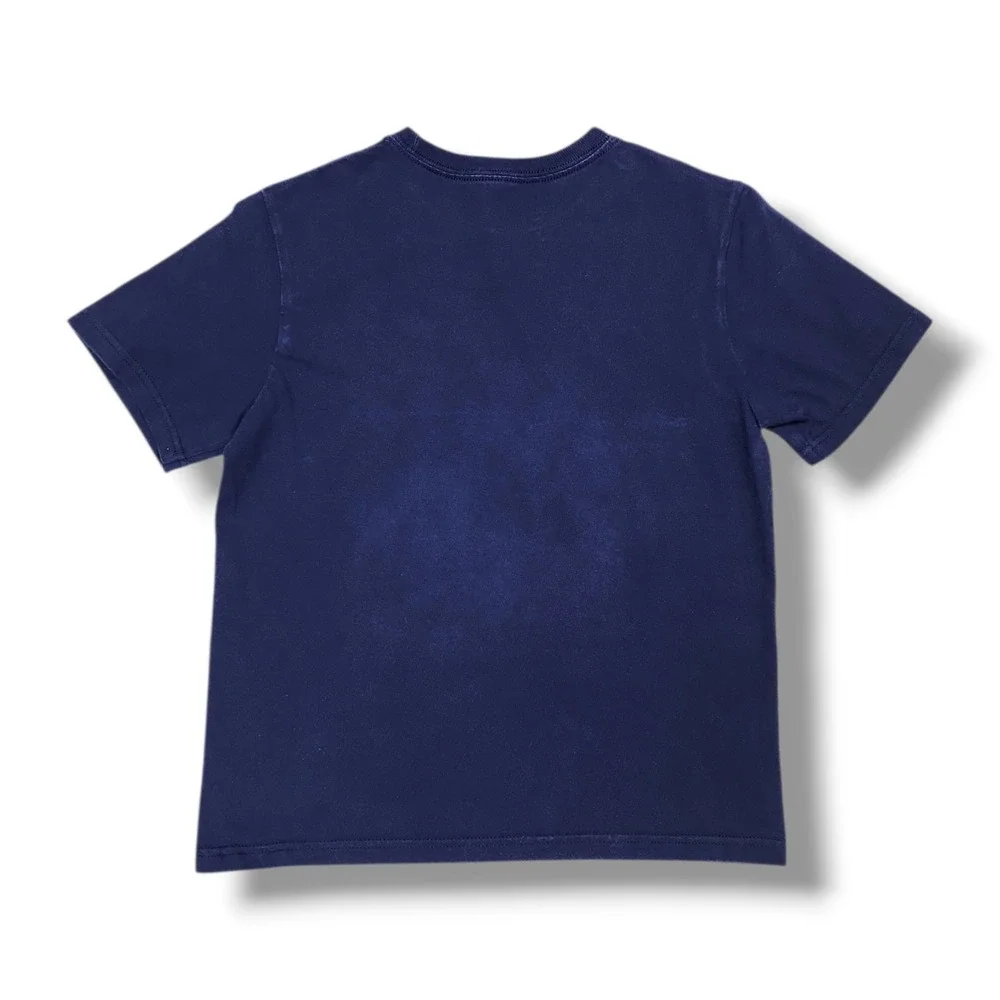 Dallas Cowboys Authentic #4 Dak Prescott Graphic Navy Blue‎ T-Shirt Youth's M